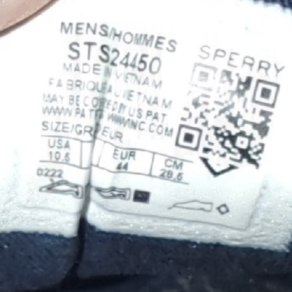 Sperry Men's Patchwork Sneakers - Red, Blue, Black - Picture 5 of 6